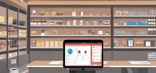 AI Local in action: A small business using an offline AI tablet for customer service in a local store.