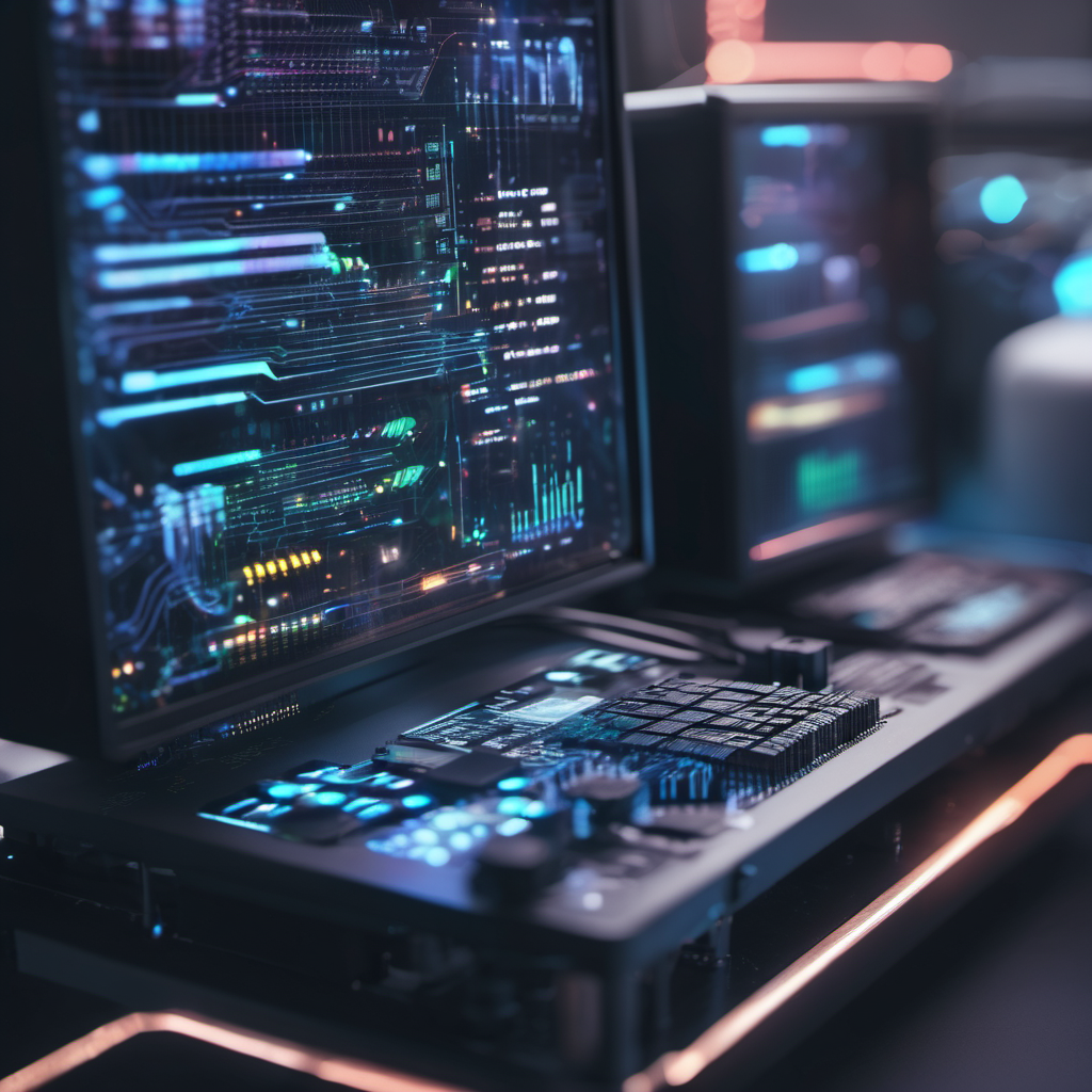 AI analyzing server performance metrics locally
