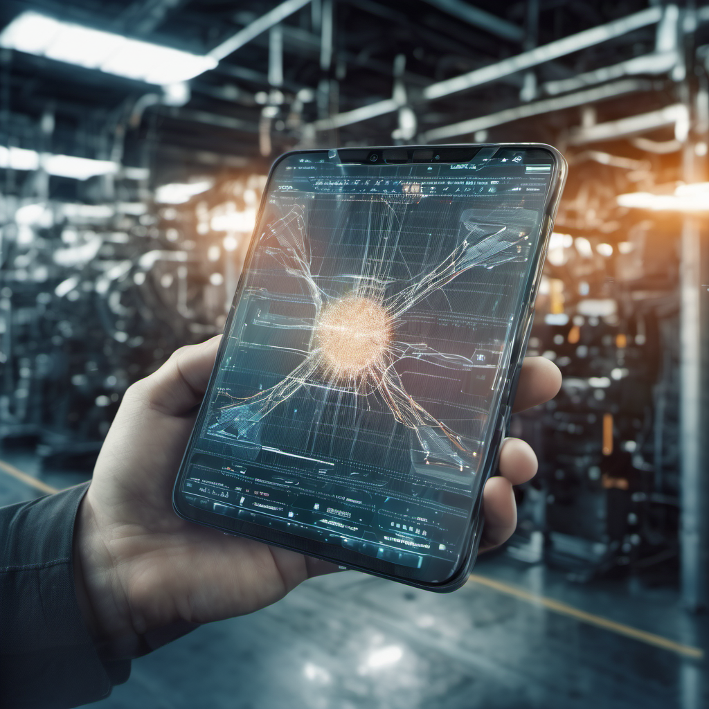 AI motion detection system identifying security threats in an industrial environment
