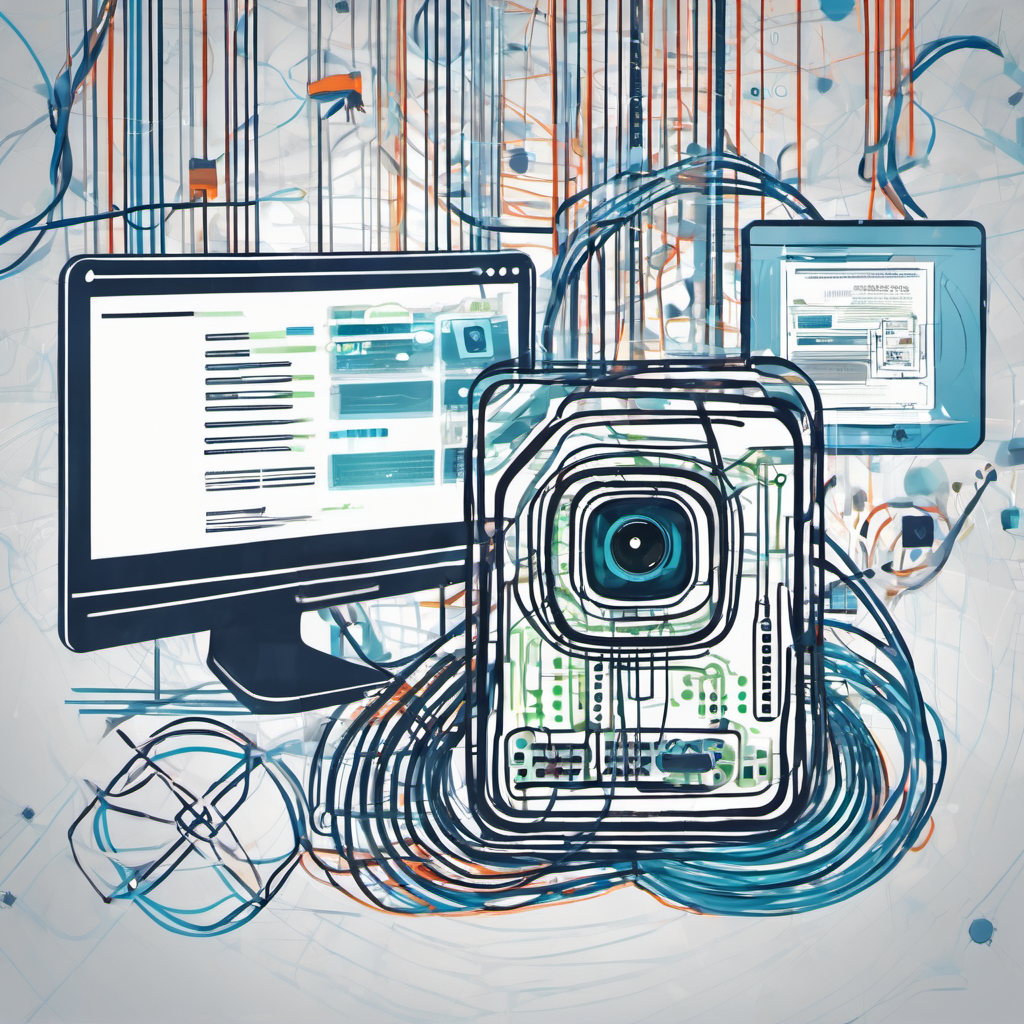 Encrypted local data storage and processing in a secure surveillance system
