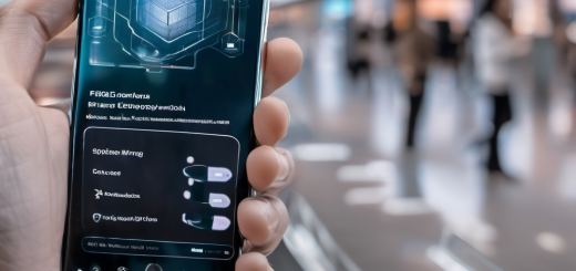 Smartphone showing offline personalized recommendations with AI model and edge computing nodes