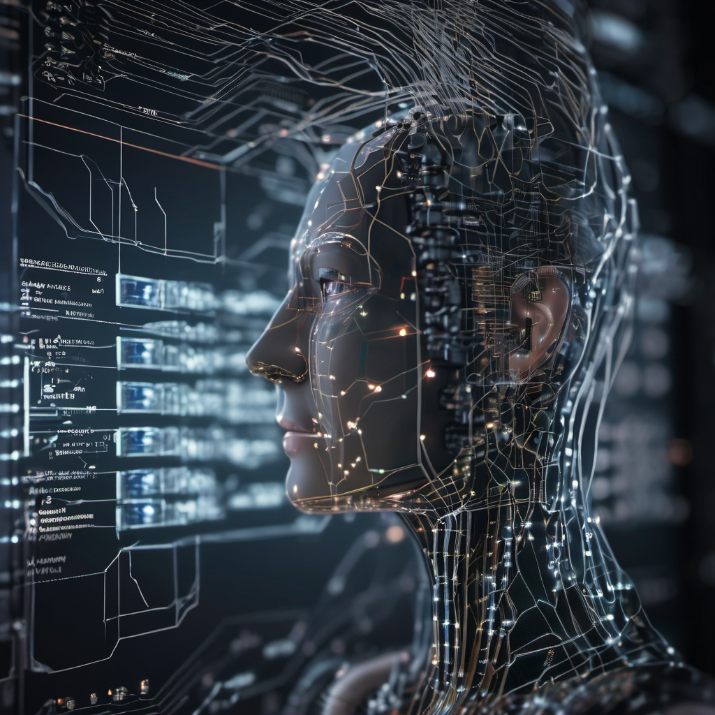 Local server processing product images for AI model training, emphasizing data optimization and precision in a high-tech setting.